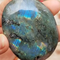 Labradorite Palm Stone - Thumbnail 1
