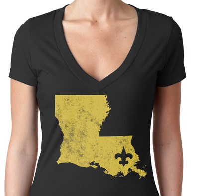 True Saints Fan Ladies V-Neck