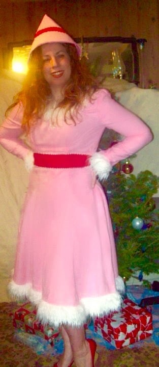 Jovi The Elf Costume Dress and Hat Adult or Child Size