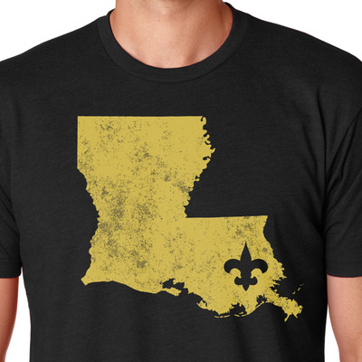 True saints fan unisex tee