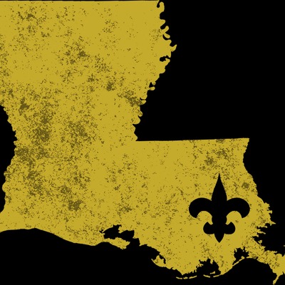 True saints fan unisex tee