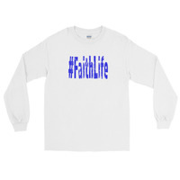 “#FaithLife” Long Sleeve T-Shirt - Thumbnail 1