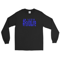 “#FaithLife” Long Sleeve T-Shirt - Thumbnail 2