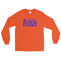 “#FaithLife” Long Sleeve T-Shirt - Thumbnail 4