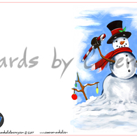 Christmas snow man  - Thumbnail 2