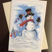 Christmas snow man  - Thumbnail 1