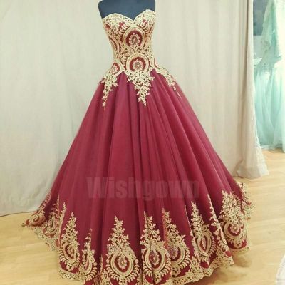 Charming sweetheart elegant tulle applique cheap long prom dresses,pd3900429 - Thumbnail 5