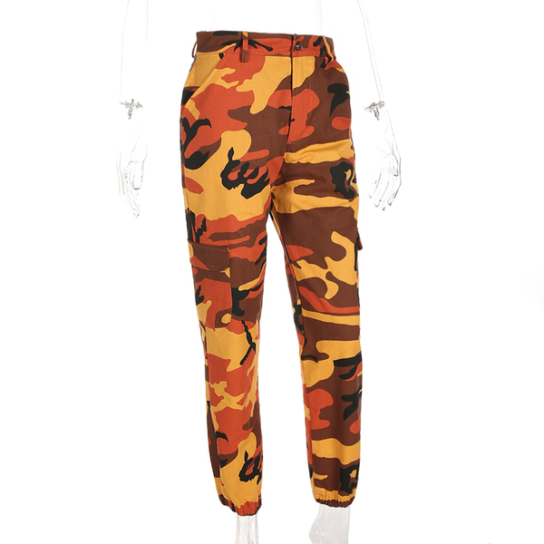 Camo Pants (Orange)