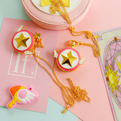 Cardcaptor Sakura Necklace Pendant Pocket Watch
