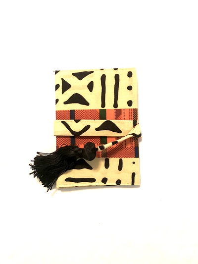 Passport cover - ivory kinte