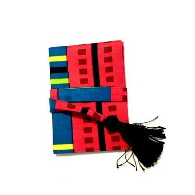 Passport cover - pink, blue, green, black