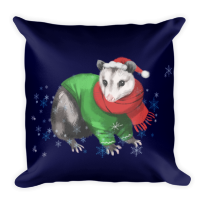 Holiday Critters ☆ Square Pillow