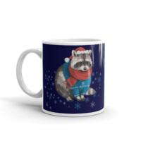 Holiday Critters ☆ Navy Mug - Thumbnail 1