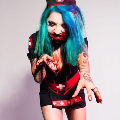 Destiny demented "nursing the undead" (3) 5x7 photos