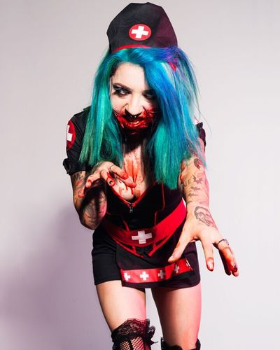 Destiny Demented "Nursing The Undead" (3) 5x7 Photos