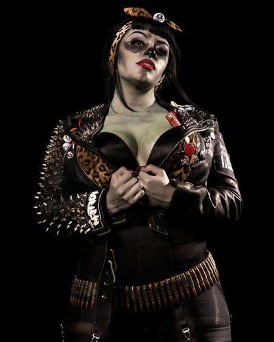Missy Monster "Zombie Punks Not Dead" (3) 5x7 Photo's