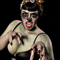 Missy Monster "Zombie Punks Not Dead" (3) 5x7 Photo's - Thumbnail 2