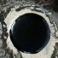 A Foreshadowing II | Mixed Media | 3"x3" Original Painting - Thumbnail 1