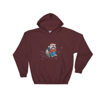 Holiday Raccoon ☆ Hooded Sweatshirt - Thumbnail 6