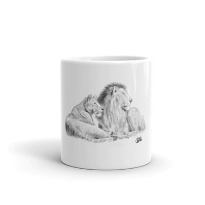 Lion mug