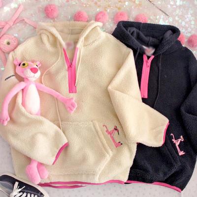 Pink panther woolen pullover