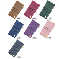 Womens Fashion Luxury Wallet Matte Leather Wallet Female Coin Purse Wallet Women Card Holder Wristlet Money Hand Bag - Thumbnail 2