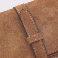 Womens Fashion Luxury Wallet Matte Leather Wallet Female Coin Purse Wallet Women Card Holder Wristlet Money Hand Bag - Thumbnail 3