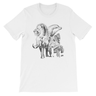 Animals: short-sleeve unisex t-shirt