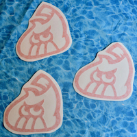 Orange Firefin Logo Decal (Splatoon) - Thumbnail 1