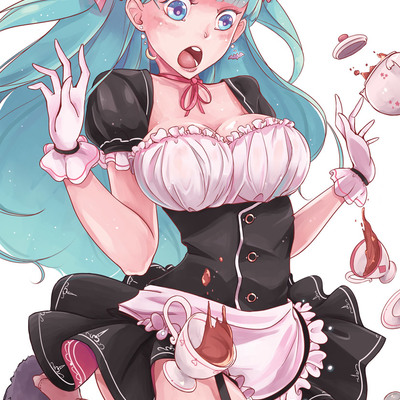 Print - morrigan maid