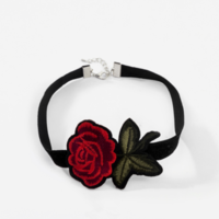 Chic Rose Choker - Thumbnail 3