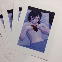 empty heart PRINT