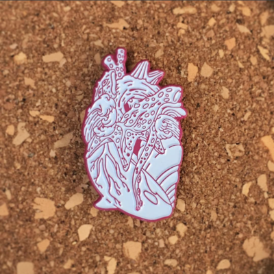 Heart of the ocean pin
