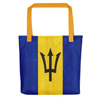 Barbados design Tote bag - Thumbnail 1