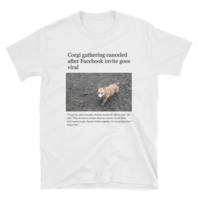 Corgi gathering cancelled short sleeve