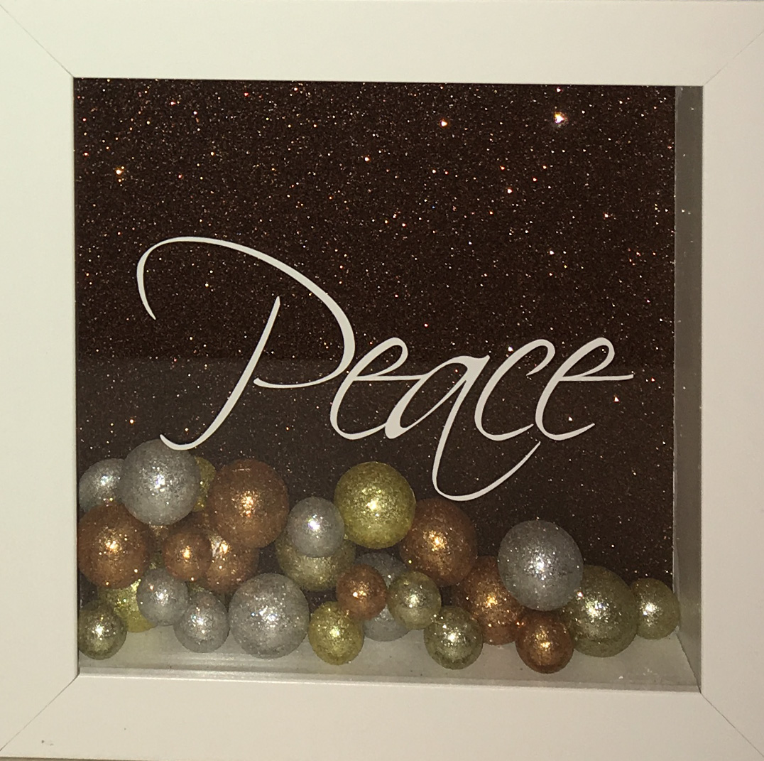 Image of Christmas Peace Shadow Box