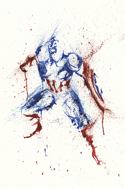 CAPTAIN AMERICA SPL - Print