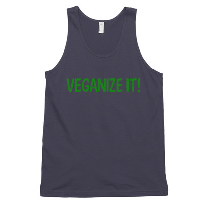 Veganize it! classic tank top (unisex)