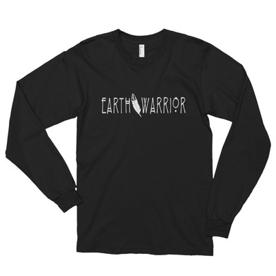 Earth warrior long sleeve t-shirt (unisex)