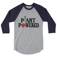 PLANT POWERED 3/4 sleeve raglan shirt UNISEX - Thumbnail 9