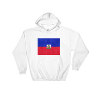 Haiti design Hooded Sweatshirt graphic in the front - Thumbnail 1