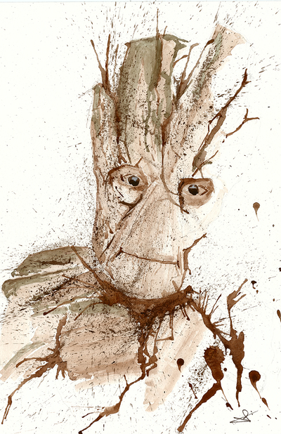 GROOT HAPPY - Print
