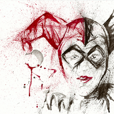 Harley quinn / face - print