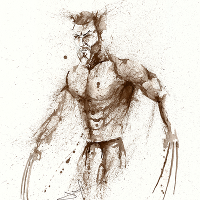 Wolverine - print