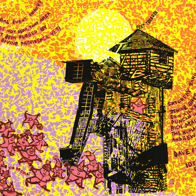 Andrew wk fort thunder show poster