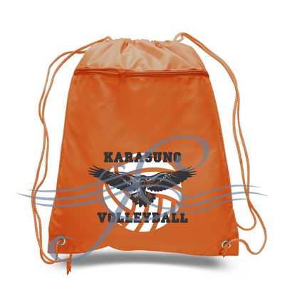 Volleyball Team Drawstring Bag