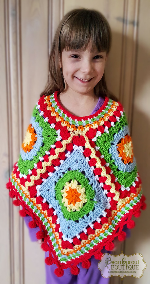 PomPom Poncho (RTS)
