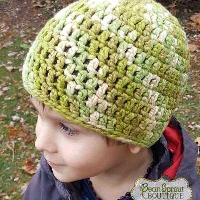 Organic cotton beanie (rts)