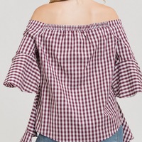 Remember That Time Plaid Blouse - Thumbnail 1