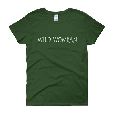 Wild womban women's short sleeve t-shirt